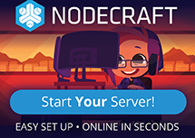Start your server! Easy set up. Online in seconds.