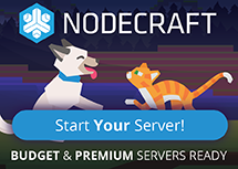 Nodecraft. Start your server! Budget and premium servers ready.